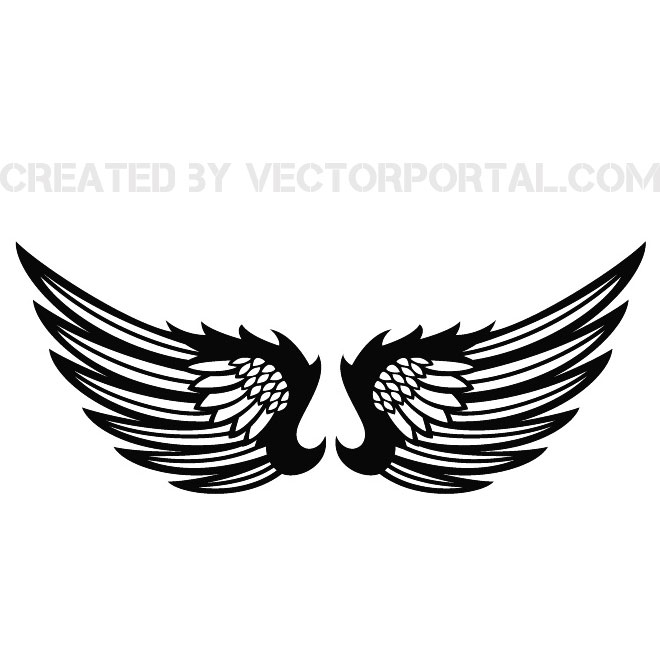 Wings Clip Art Stock Vector 660x660 Wings Clip Art Stock Vector