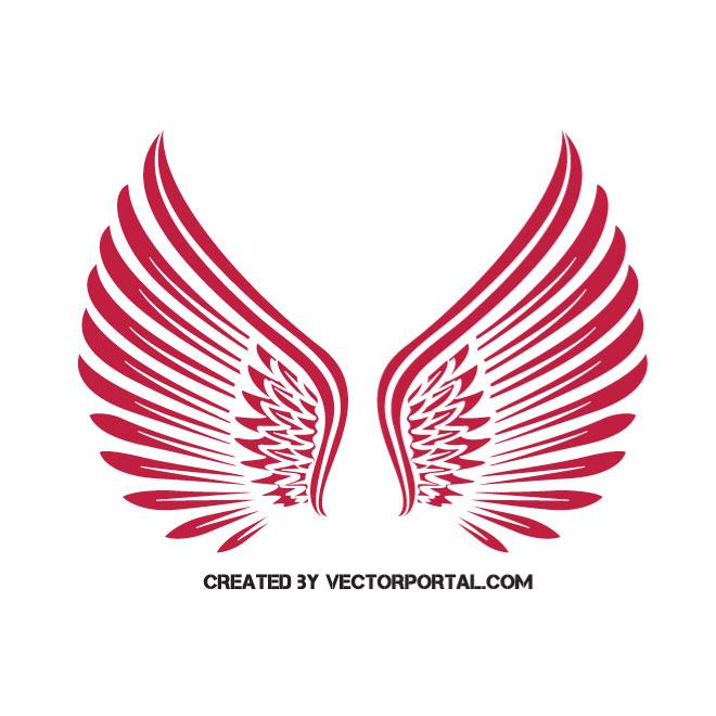 Wings Vector Art 660x660 Wings Vector Art