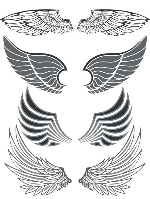 Free Vector Totem Variety Of Wings Vector Graphic Available 500x666 Free Vector Totem Variety Of Wings Vector Graphic Available