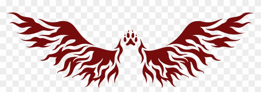 Fire Wings Png 840x297 Fire Wings Png