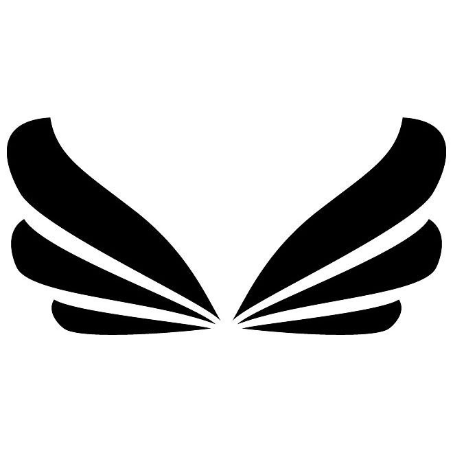 Free Vector Simple Wings 660x660 Free Vector Simple Wings