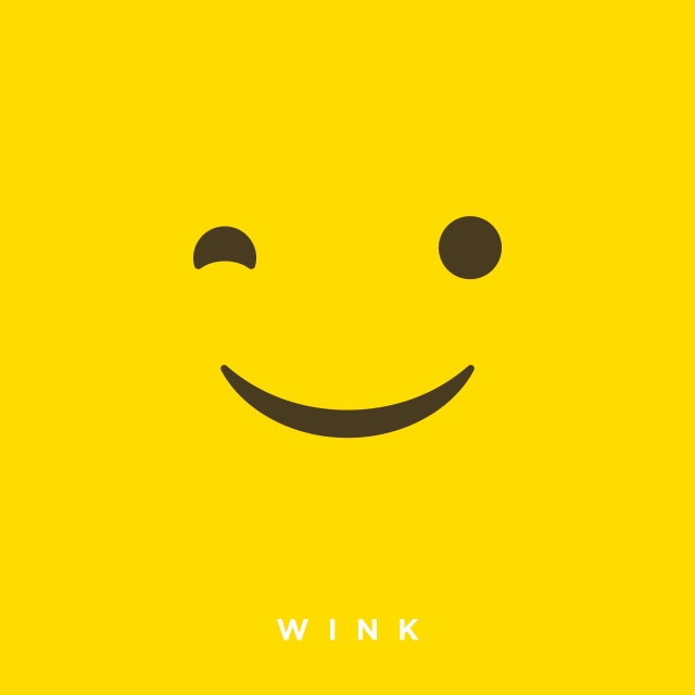 640x640 High Quality Vector Cartoon With Wink Eyes Emoticons With Flat