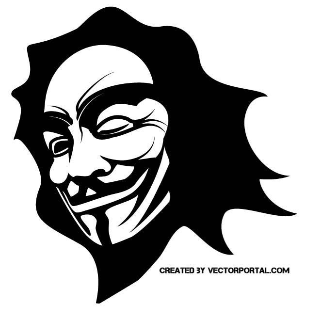 660x660 Anonymous Mask Wink Vector Image Various Vectors Anonymous
