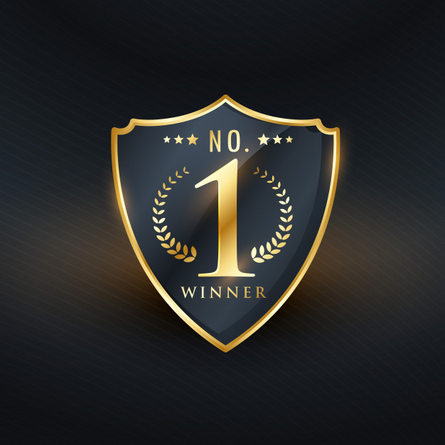 626x626 No Winner Badge Label Golden Design Vector Free Download