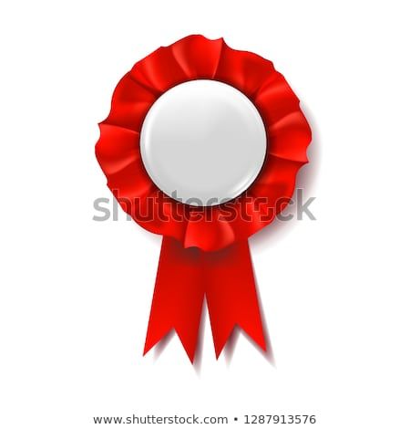 450x470 Red Award Ribbon Vector Winner Badge Ceremony Design Poster