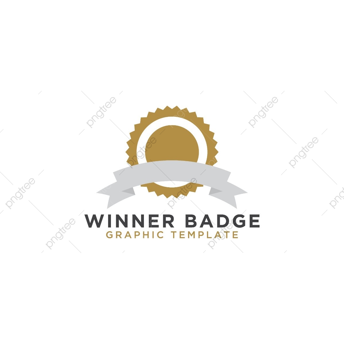 1200x1200 Winner Badge Graphic Template, Badge, Winner, Award Png And Vector