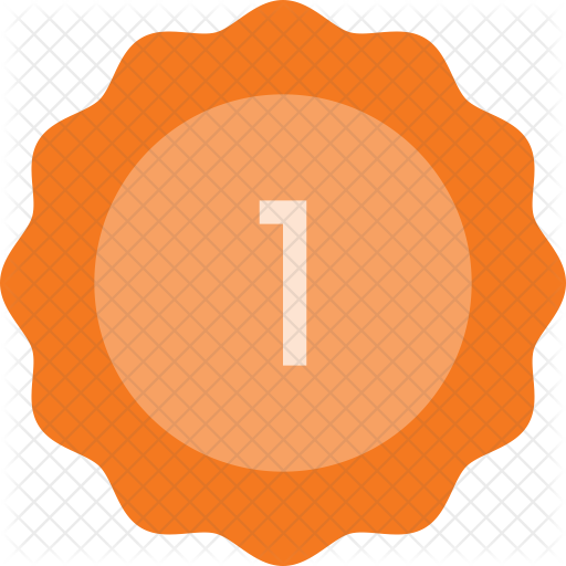 512x512 Winner Badge Png Vector, Clipart