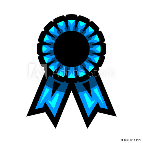500x500 Winner Prize Ribbon Vector
