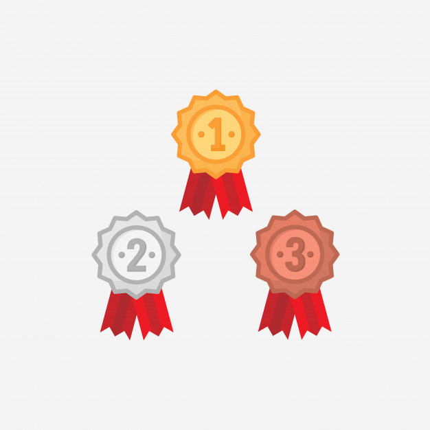 626x626 Winner Ribbon Or Medal Vector In Flat Design Vector Premium Download