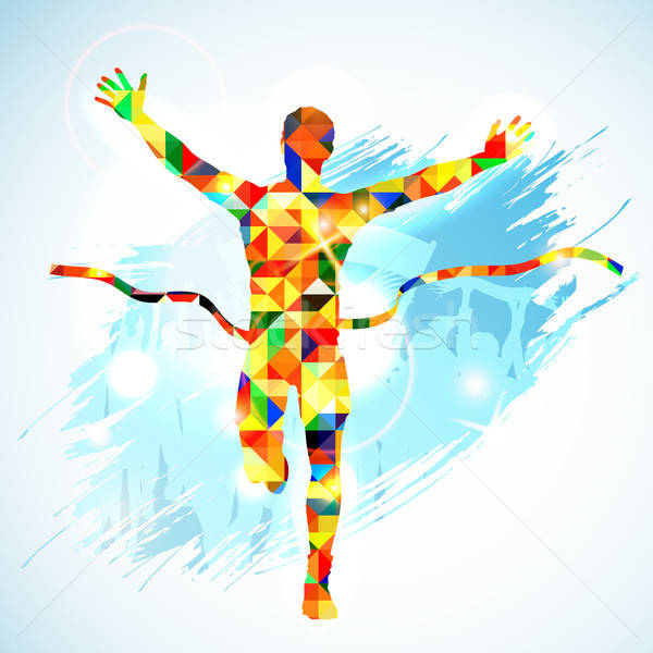 600x600 Silhouette Winner Vector Illustration Oleksii Telnov