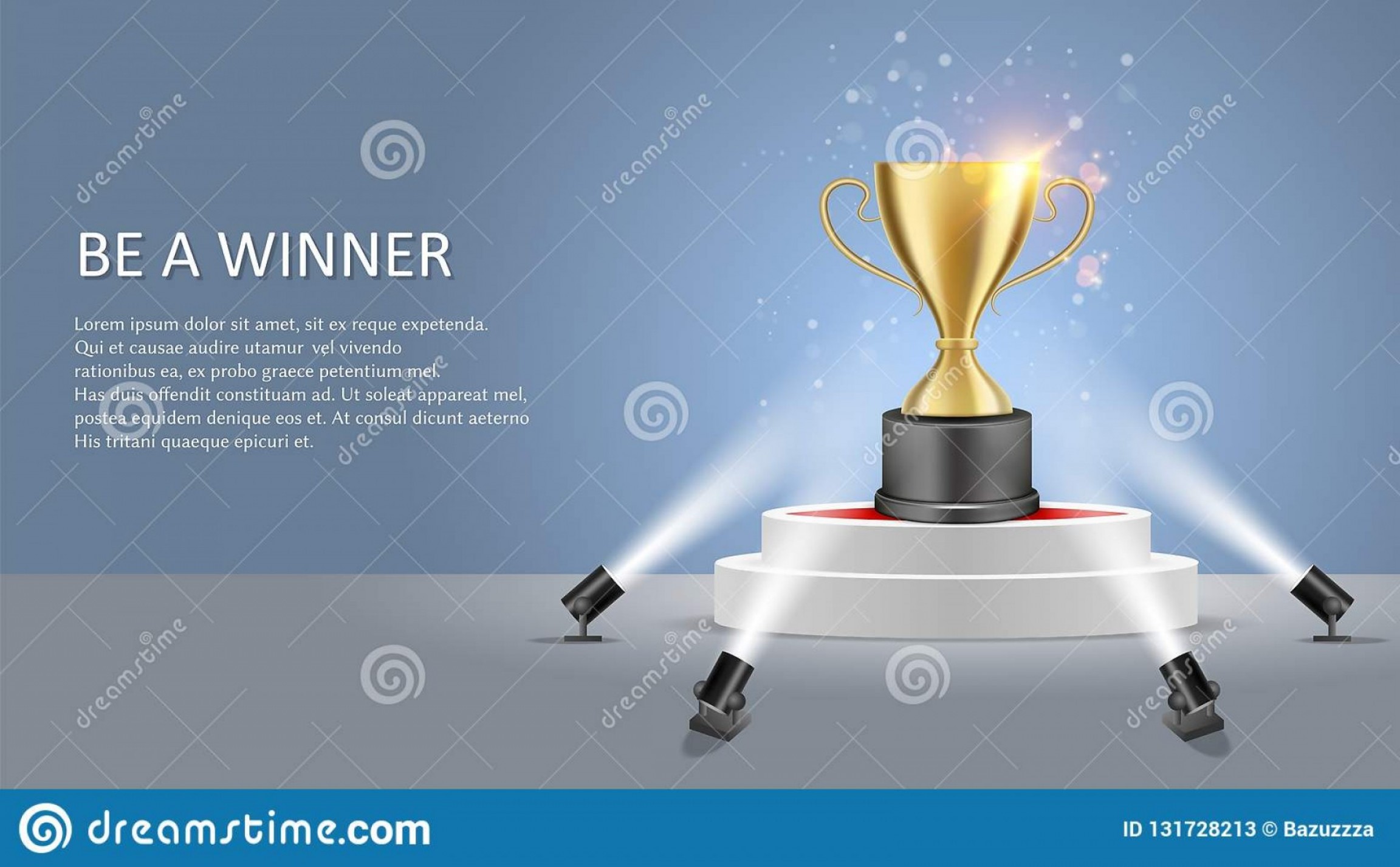 2304x1426 Business Sport Winner Vector Poster Web Banner Template Business