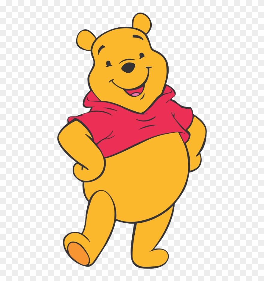 880x936 Pooh Vector Art