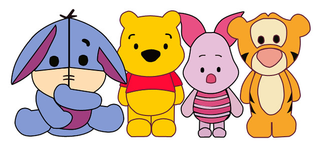 639x298 Winnie The Pooh Vector Family It May Seem The Only Thing
