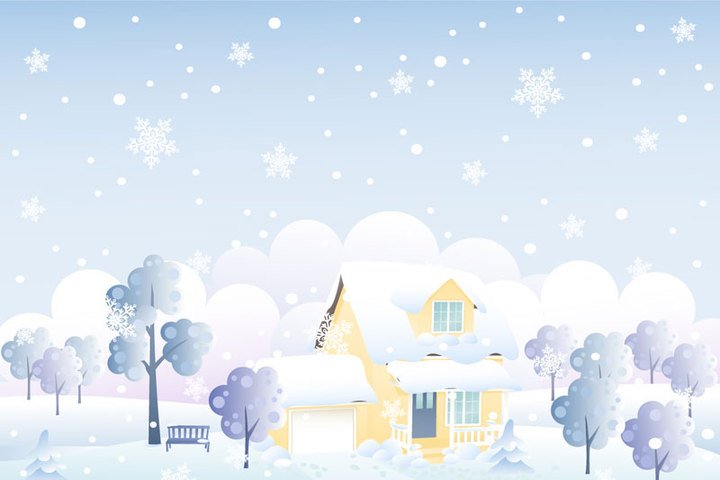 720x480 Free Free Vector About Winter Background Vector