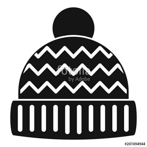 500x500 Winter Hat Icon Simple Illustration Of Winter Hat Vector Icon