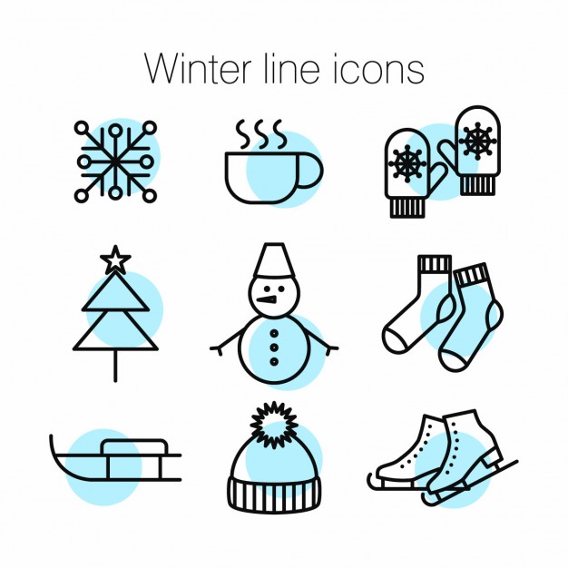 626x626 Green Icons About Winter Vector Free Download