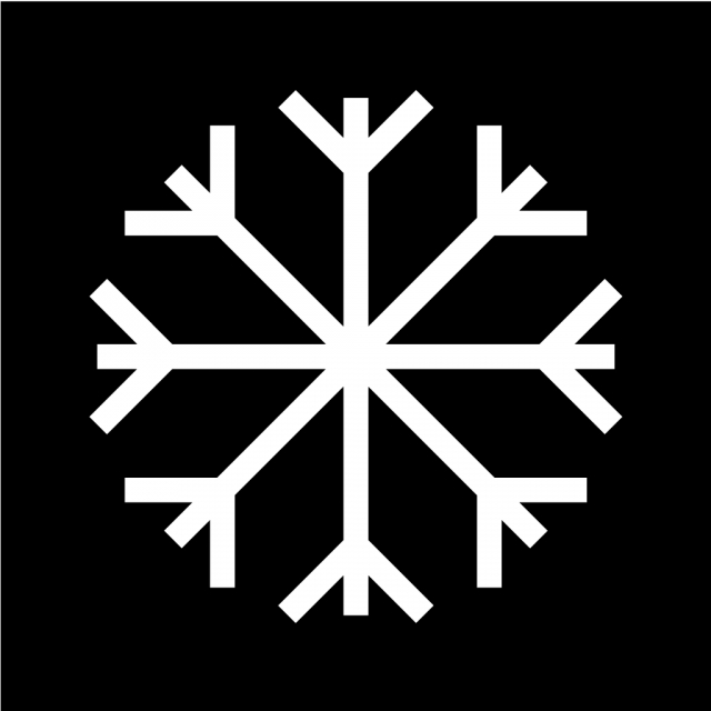 640x640 Vector Snow Flake Icon, Flake, Snow, Winter Icon Png And Vector