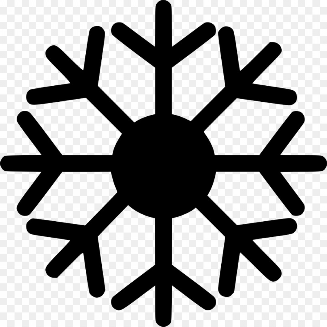 1080x1080 Winter Black Icons Vector Art Studiogrfx