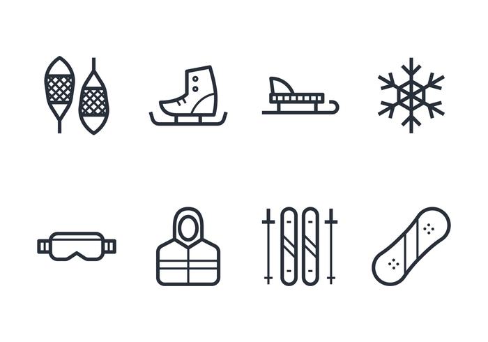 700x490 Winter Icon Set