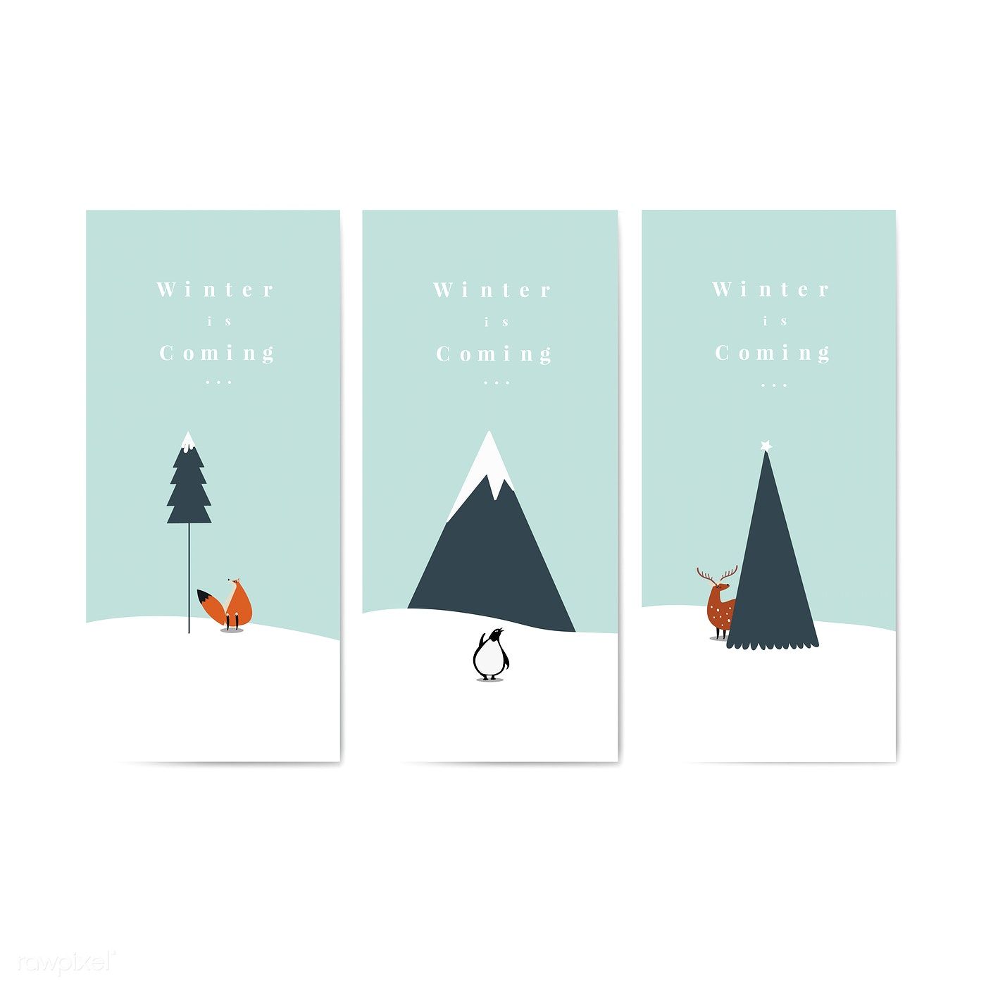 1400x1400 Collection Of Winter Is Coming Posters Vector Free Image