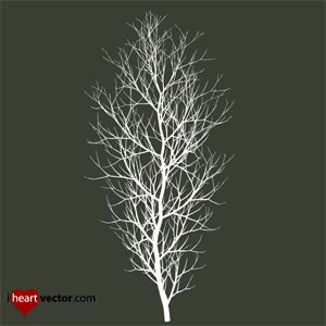Winter Tree Vector 300x300 Winter Tree Vector