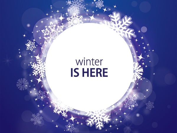 600x450 Winter Is Here Free Vector Graphic