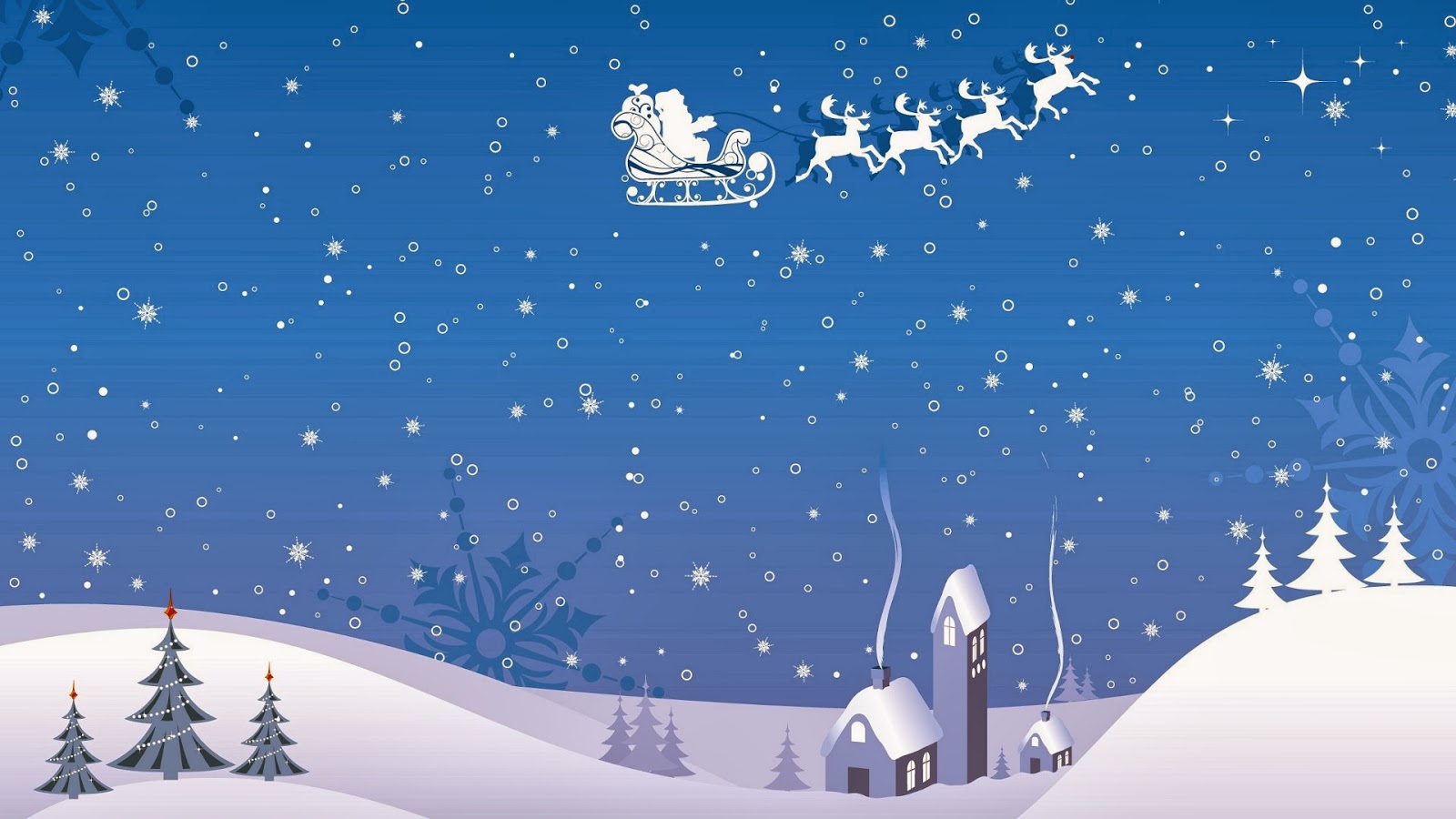 1600x900 Christmas Winter Vector
