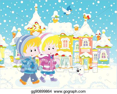 450x362 Free Collection Of Town Clipart Winter Download Transparent Clip