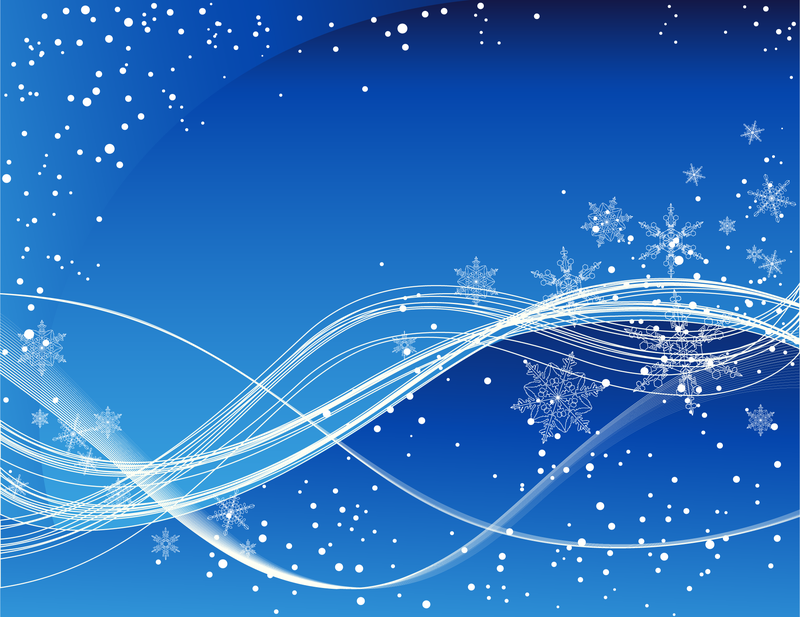 800x617 Winter Vector Background