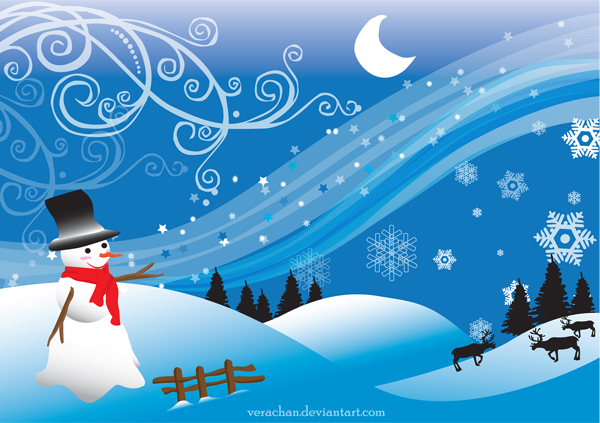 600x423 Winter Vector Inspiration And Snowy Resources