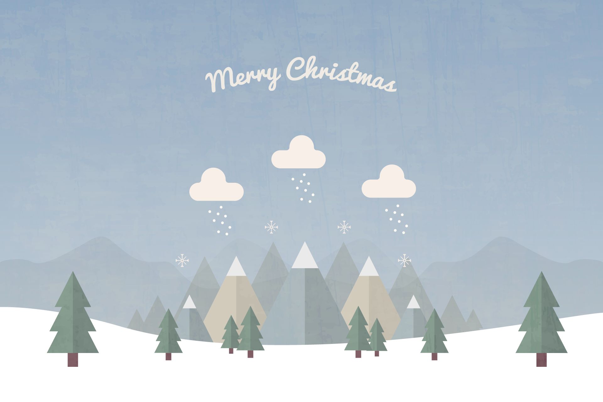 1920x1280 Winter Wonderland Vector Wallpaper Hd Resolution With Wallpaper