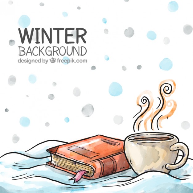 626x626 Hand Drawing Winter Background Vector Premium Download
