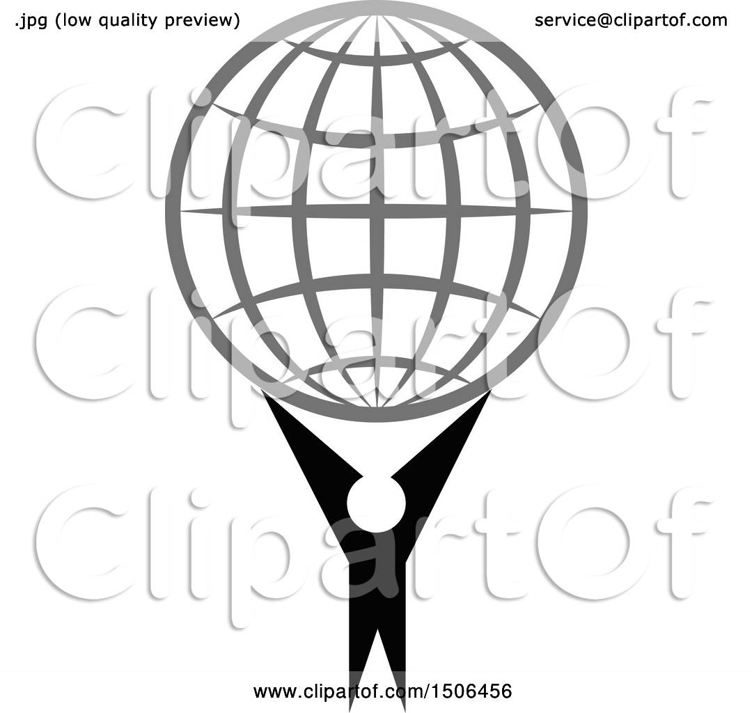 Clipart Of A Person Holding Up A Gray Wire Globe 1080x1024 Clipart Of A Person Holding Up A Gray Wire Globe