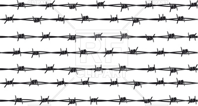 Barbed Wire On White Background Vector Image Of Backgrounds 400x214 Barbed Wire On White Background Vector Image Of Backgrounds