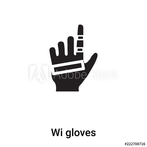 500x500 Wired Gloves Icon Vector Isolated On White Background, Logo