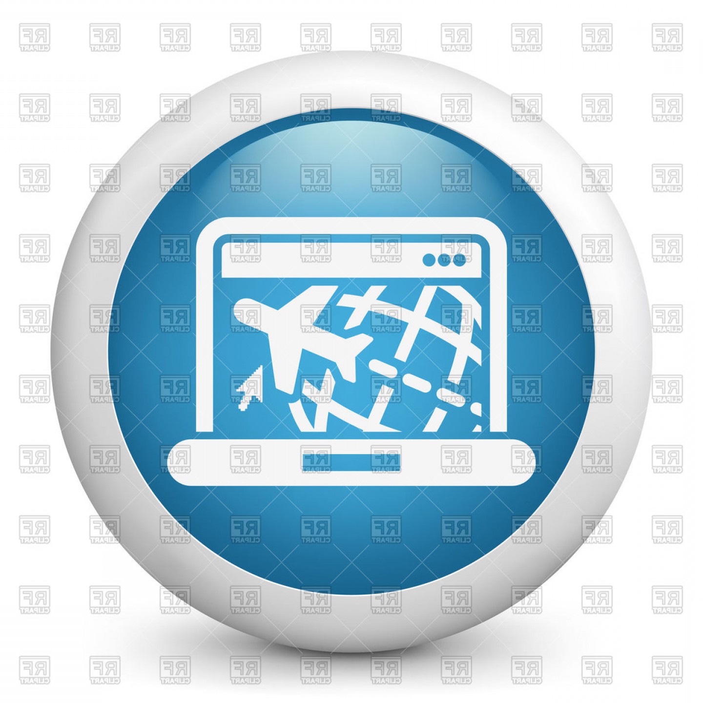 Flight Track Over Wireframe Globe Travel Web Agency Icon Vector 1440x1440 Flight Track Over Wireframe Globe Travel Web Agency Icon Vector