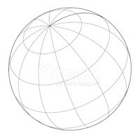 Globe Wireframe Vector Stock Vectors 200x200 Globe Wireframe Vector Stock Vectors