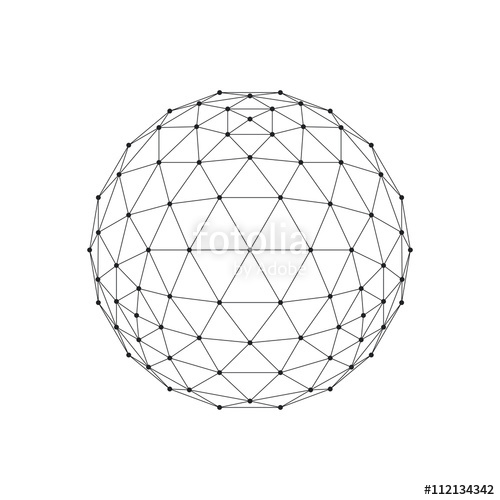 Octahedron Wireframe Mesh Sphere Network Line, Hud Design 500x500 Octahedron Wireframe Mesh Sphere Network Line, Hud Design
