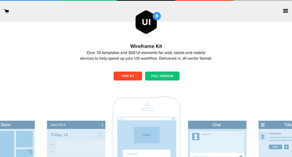 Free Ui Wireframe Kits 580x313 Free Ui Wireframe Kits