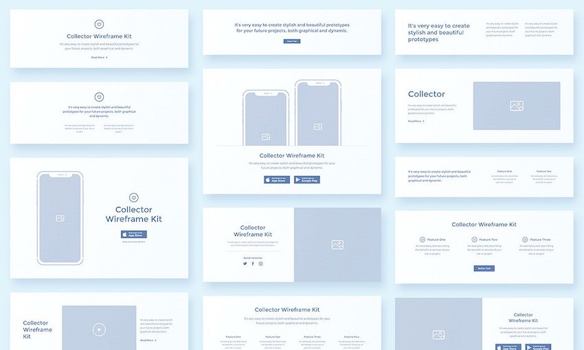 Must Have Wireframe Templates And Ui Kits For Your Design Library 850x509 Must Have Wireframe Templates And Ui Kits For Your Design Library