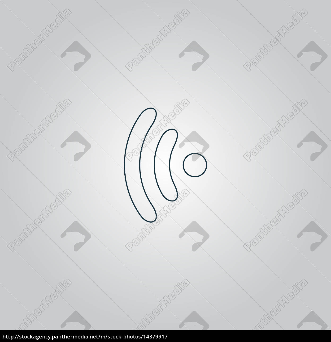 Wireless Icon, Vector Illustration Flat Design Style 1400x1450 Wireless Icon, Vector Illustration Flat Design Style