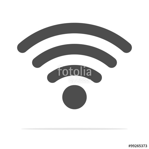 Wireless Icon, Vector Illustration Wifi Icons With Shadow Stock 500x500 Wireless Icon, Vector Illustration Wifi Icons With Shadow Stock