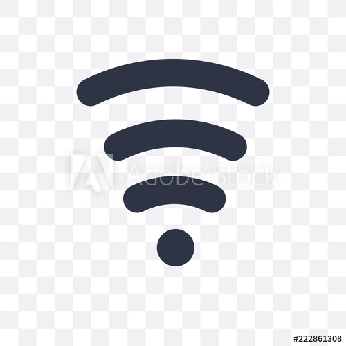 Wireless Icon Isolated On Transparent Background Simple 500x500 Wireless Icon Isolated On Transparent Background Simple