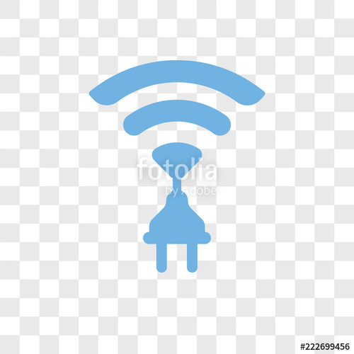 Wireless Icons Isolated On Transparent Background Modern 500x500 Wireless Icons Isolated On Transparent Background Modern