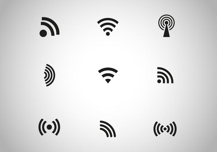 Free Black Wireless Icon Vector 700x490 Free Black Wireless Icon Vector