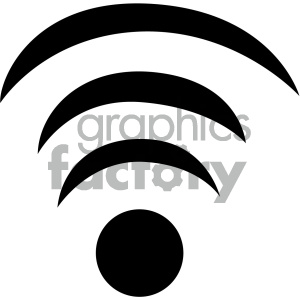 300x300 Wifi Wireless Signal Vector Flat Icon Clipart Royalty Free Gif