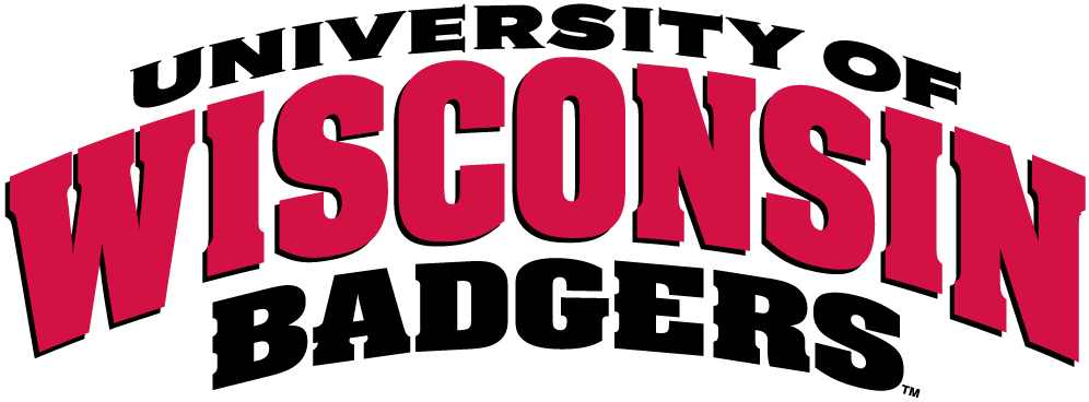 996x368 Wisconsin Badgers Wordmark Logo