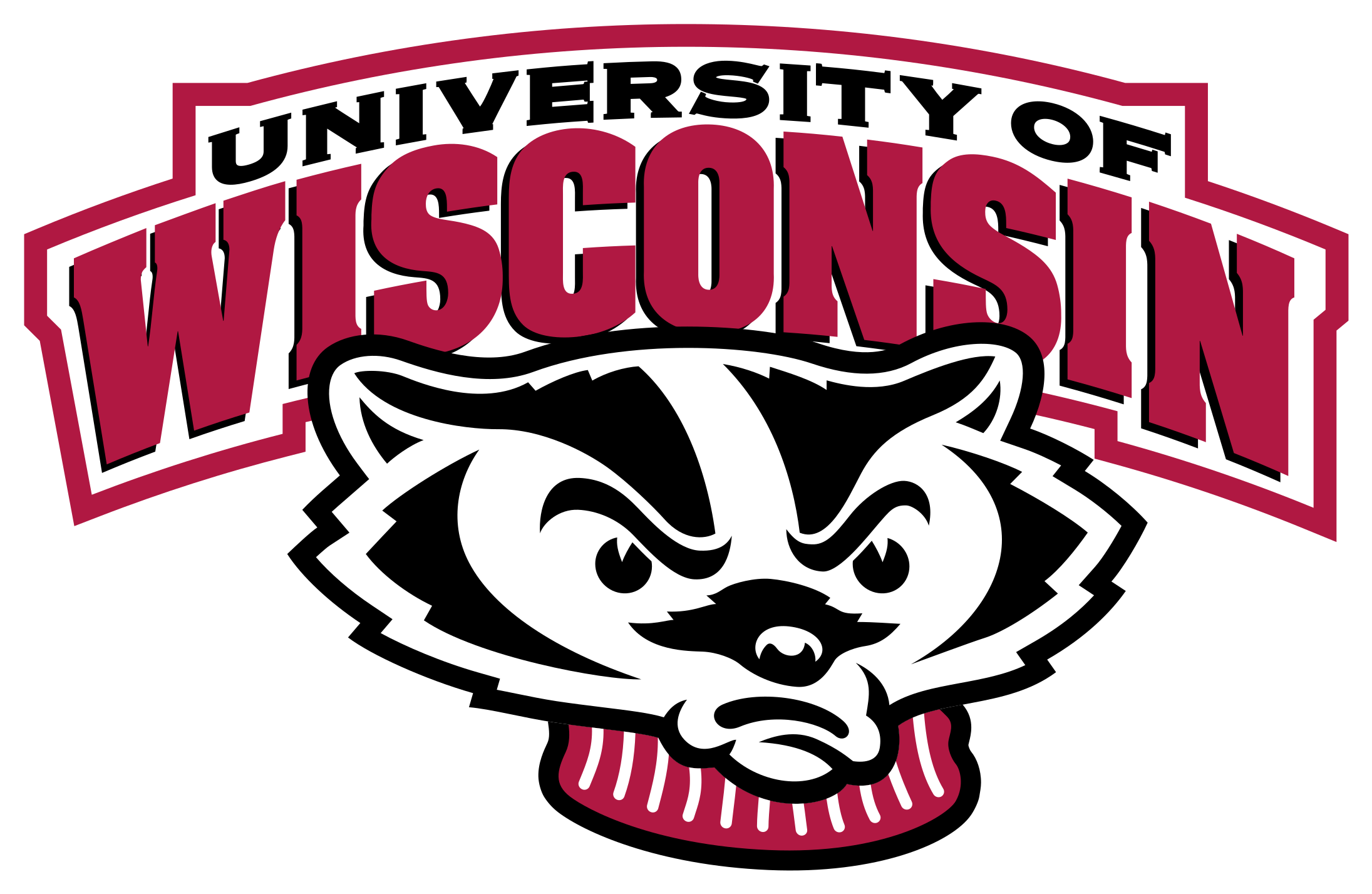 Wisconsin Badgers Logo Vector At Vectorified Collection Of 