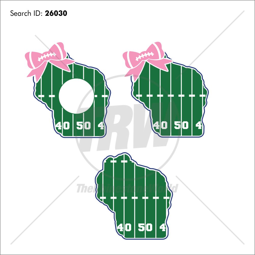 1002x1002 Wisconsin Football State Vector