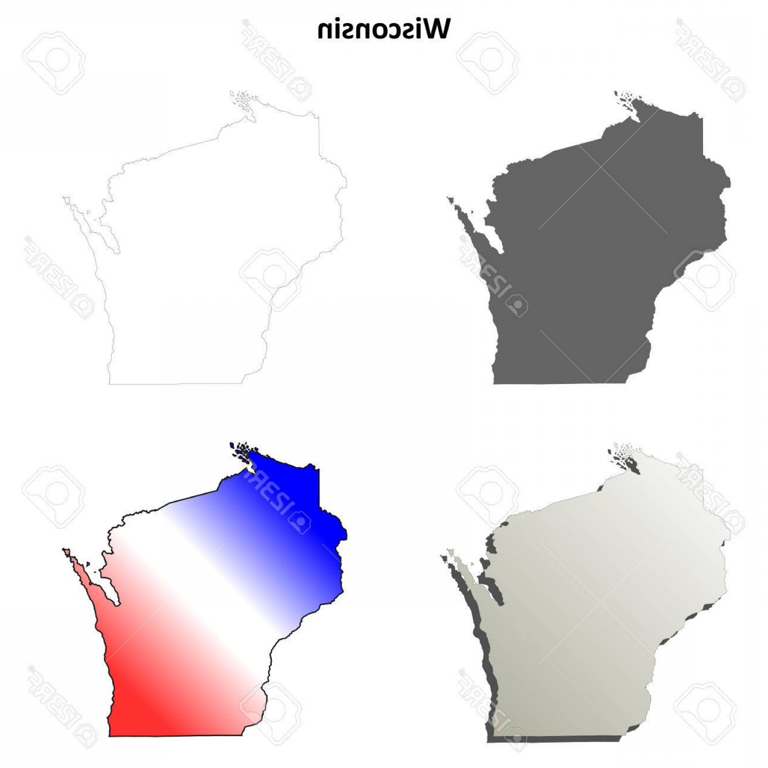 1560x1560 Wisconsin State Outline Vector Boozeworthy